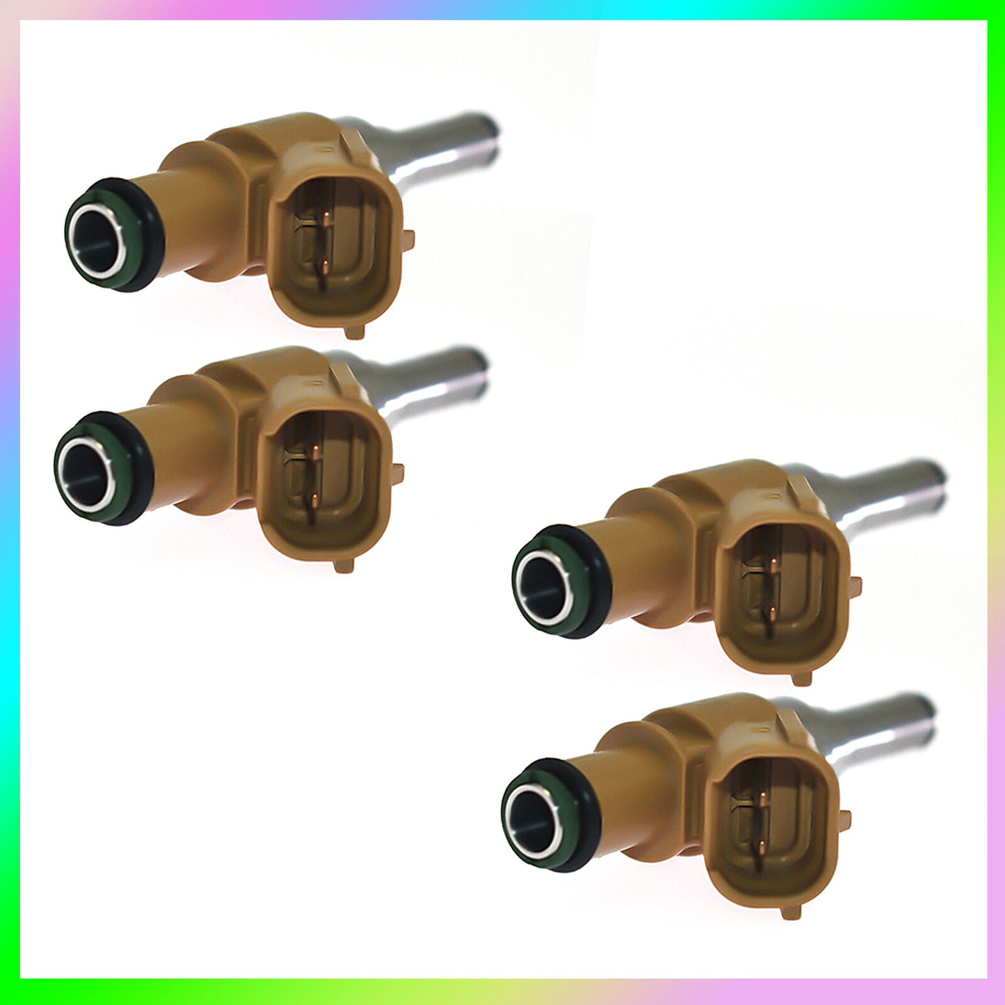 4pcs Fuel Injectors 2 Pins for Yamaha YZFR6 YZF R6 2C0-13761-00-00 Primary
