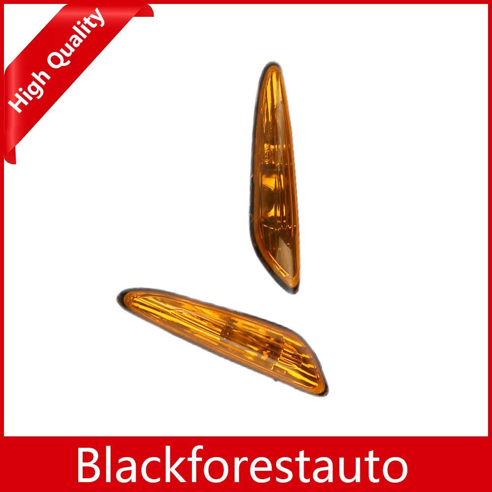 2Pcs Marker Light Signal Lamp Fits 02-05 for BMW E46 3 Series Left+Right