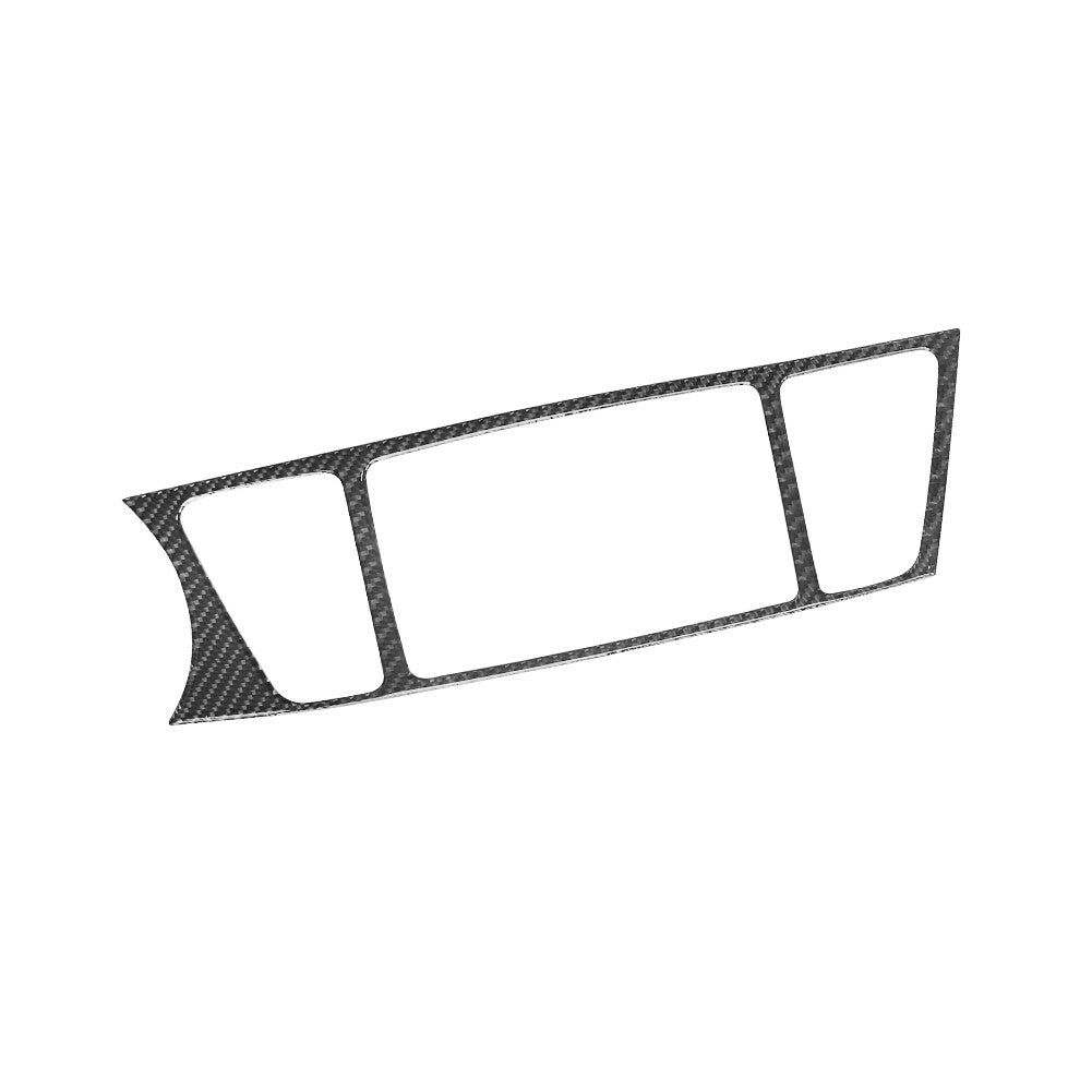Carbon Fiber Navigation & Air Vent Frame Cover Trim for KIA Cadenza 2014-2016