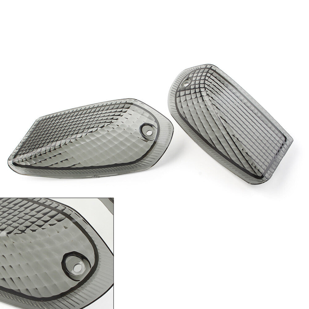 for KAWASAKI ZZR400 600 1990-92 Rear Turn Signal Indicator Light Lamp Lens Smoke