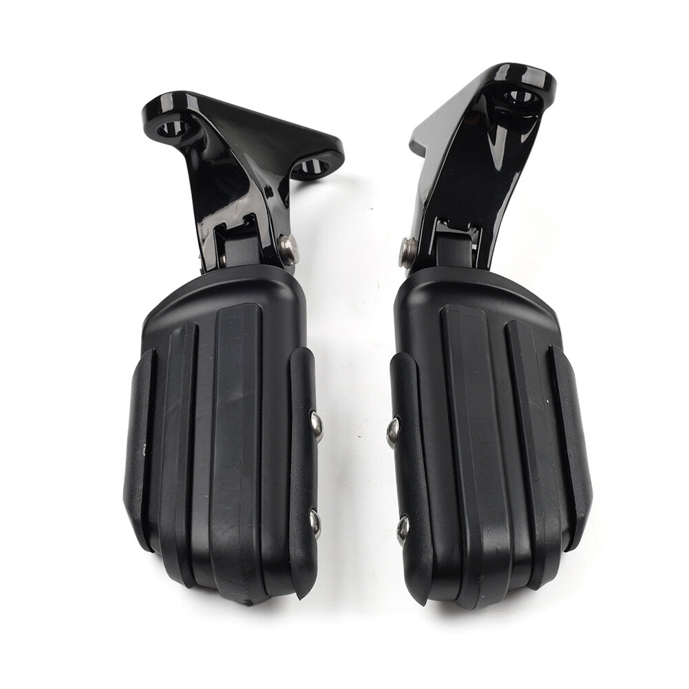 2x Rear Passenger Footpeg Mount Bracket for Harley Electra Glide Road King 1993+