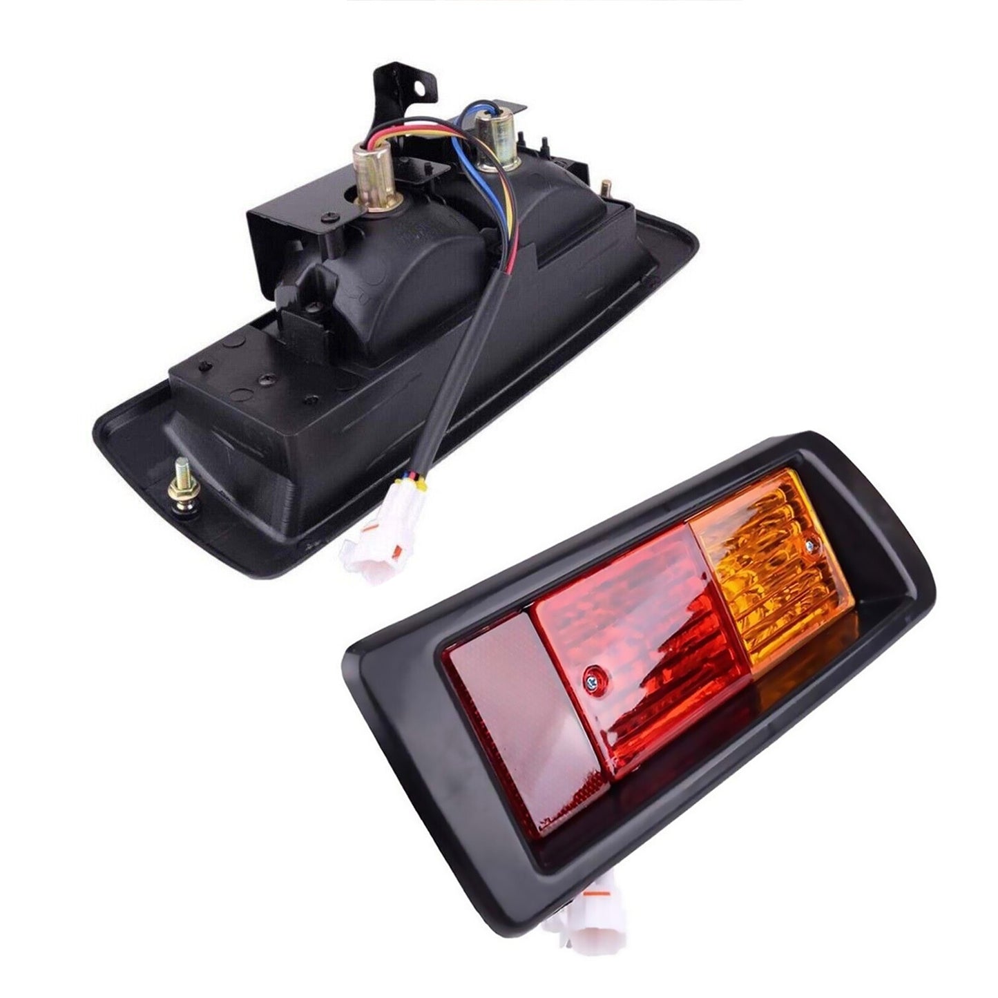 2PCS ABS Rear Bumper Light Tail Lamp Part for Toyota Prado J90 95 1995-2003
