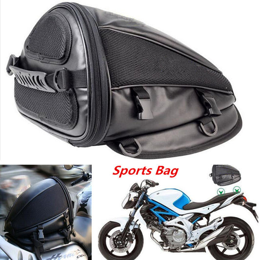 Motorcycle Bike Sports Luggage Waterproof Tail Box Tank Saddle Bag Gear Case Box