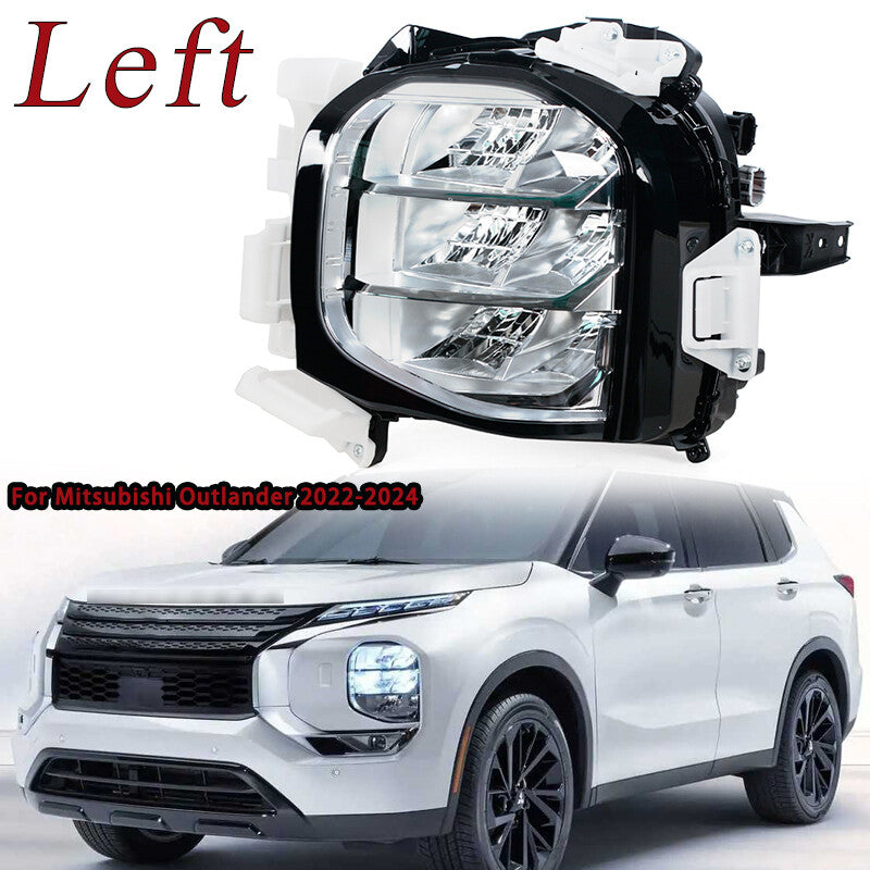 1Pcs Left LED Front Bumper Headlight for Mitsubishi Outlander 2022-2024