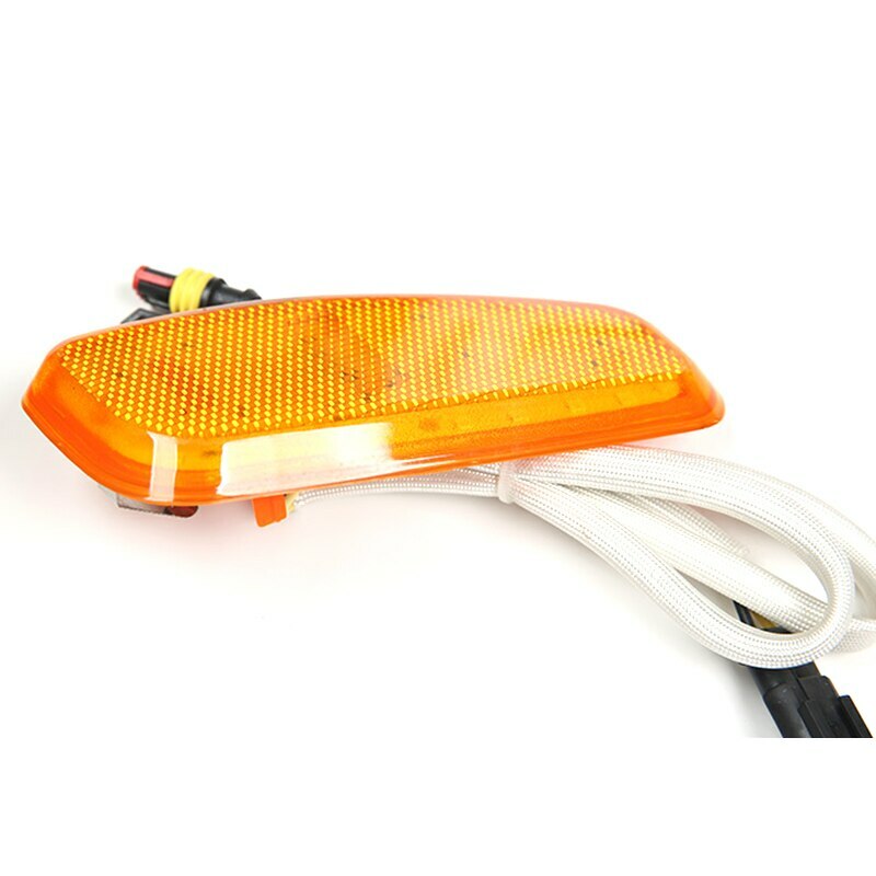 Pair Front LED Side Marker fender Lamp Turn Signal Lamp for Jeep Renegade 14-17