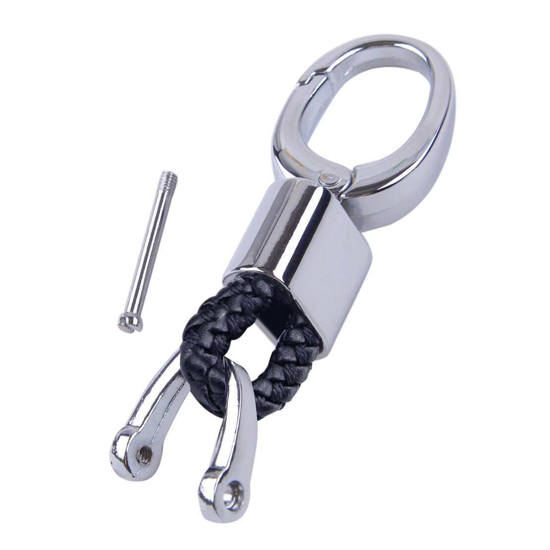 Chrome Red for Smart Key Fob Cover Case Chain Ring Fit for Lexus for ES RX IS GS LX NX