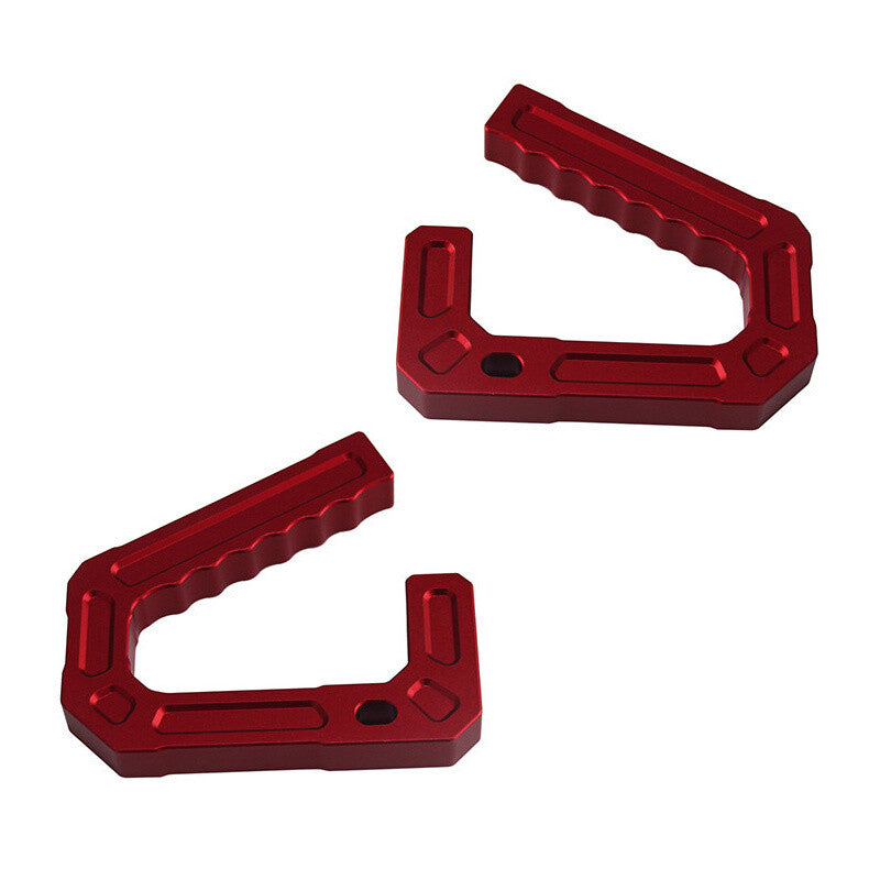 Aluminum Front Grab Handles for 2007-2018 for Jeep for Wrangler JK Grab Bar Red