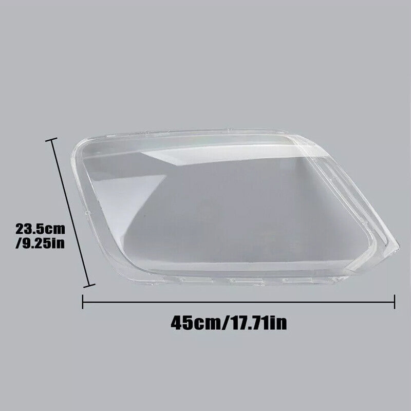 2pcs Headlight Cover Headlamp Cap For 2010-2022 for Volkswagen for VW Amarok Ute 2H