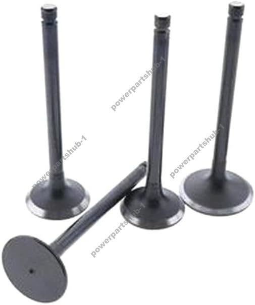4 PCS Intake Valve for YM129100-11100 Yanmar 4TNE88 Komatsu 3D78-1 3D84E-3