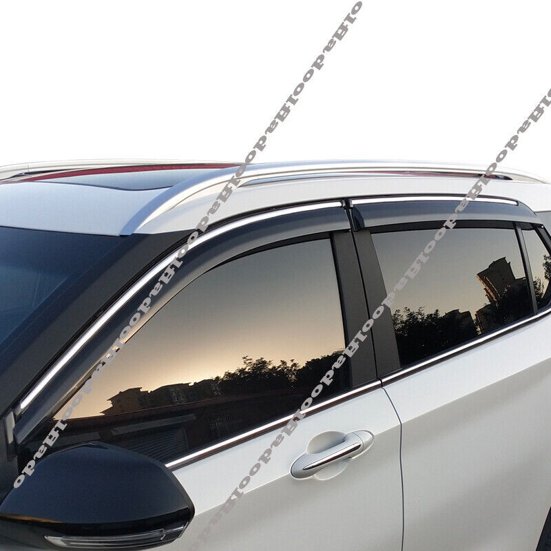 for Volvo S60 2019-2022 Window Visor Vent Sun Shade Rain Guard Door Splitter 4x