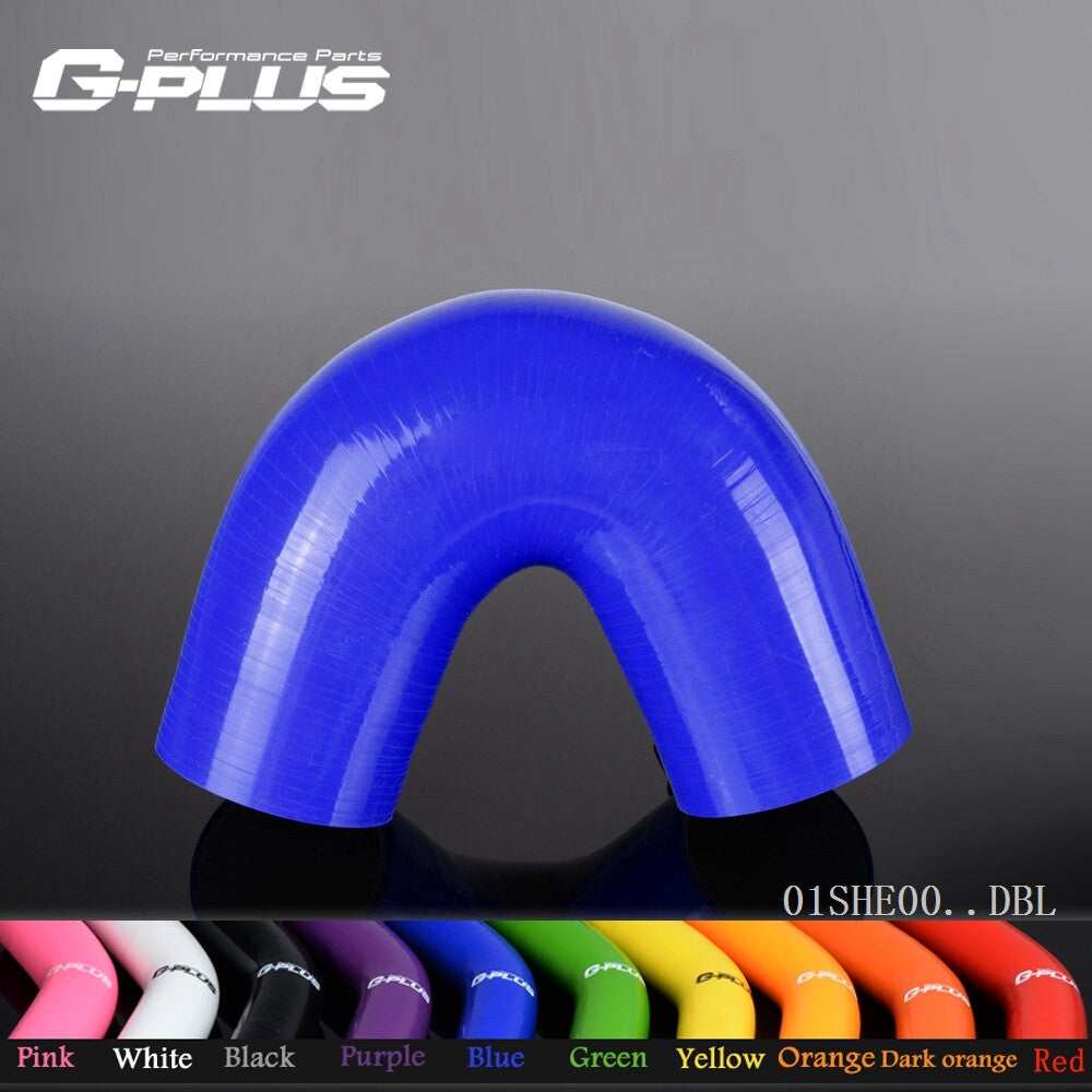 Fits 2 1 1/16 inch 68 mm 135 degree hose turbine silicone elbow joint hose new