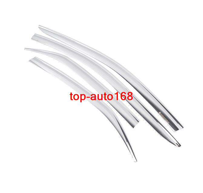 for Toyota for Camry 2018-2023 Chrome Window Visor Vent Shades Sun Rain Guard trim