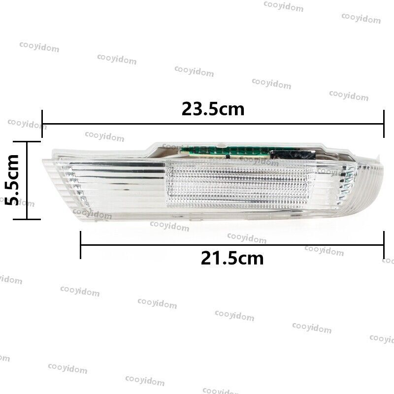 One pack of LED mirror turn signal indicator lights for Volkswagen Touareg 2003-2004-2007.