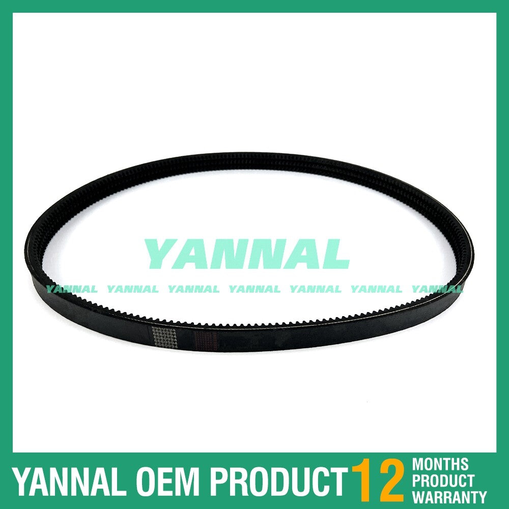6660994 Drive belt is suitable for Bobcat loader 5600 DX17Z E17Z E20 E20Z E27Z E35Z