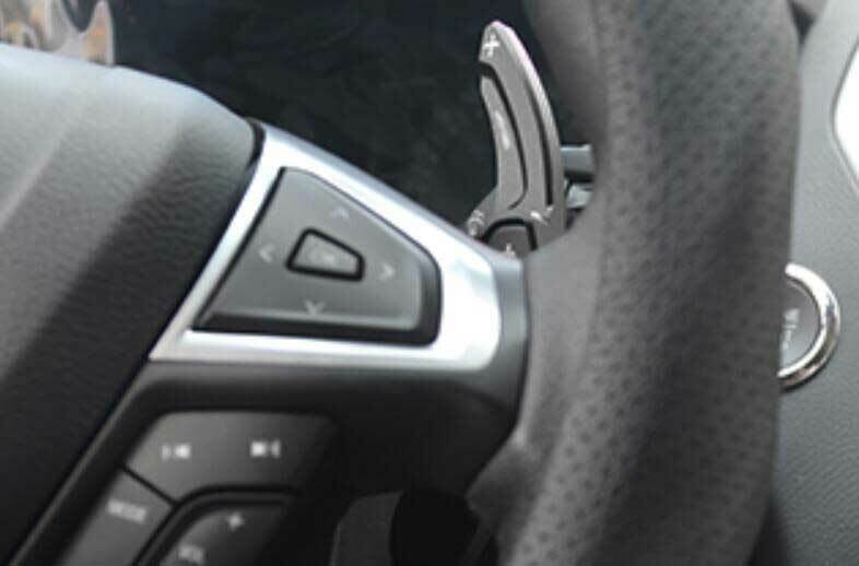 for Ford Mondeo Fusion 13-20 Aluminum Matt Black Steering Wheel Shift Paddles 2P