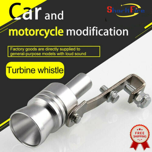 Car polishing turbine whistle pipe sound muffler blow valve simulator whistling