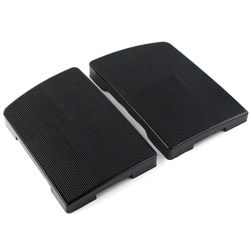 Fit for Harley Street Road Electra Glide Saddlebag Lid Speaker Grills Covers 6X9
