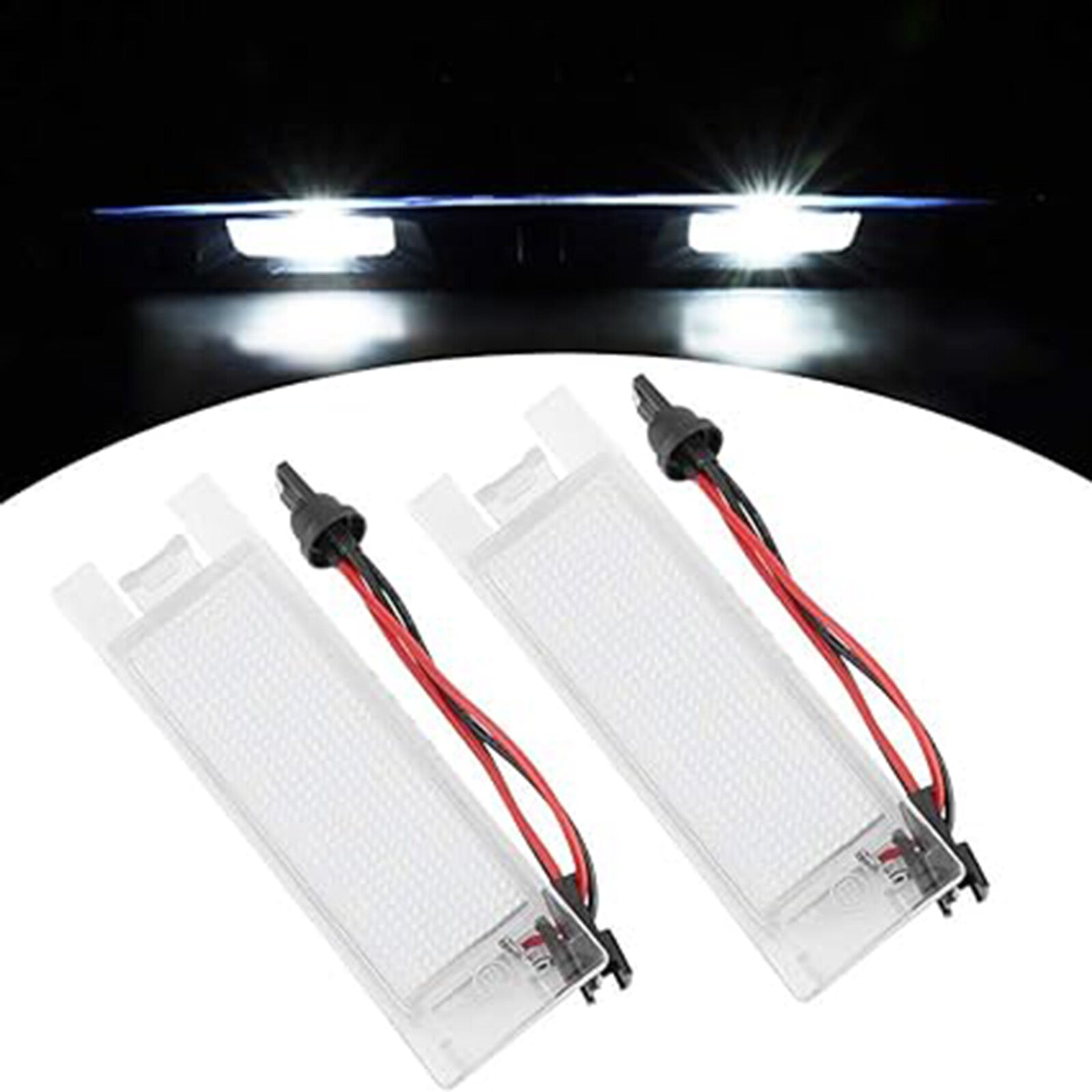 White LED License Number Plate Light for Alfa Romeo 147 156 159 166 Brera Spider