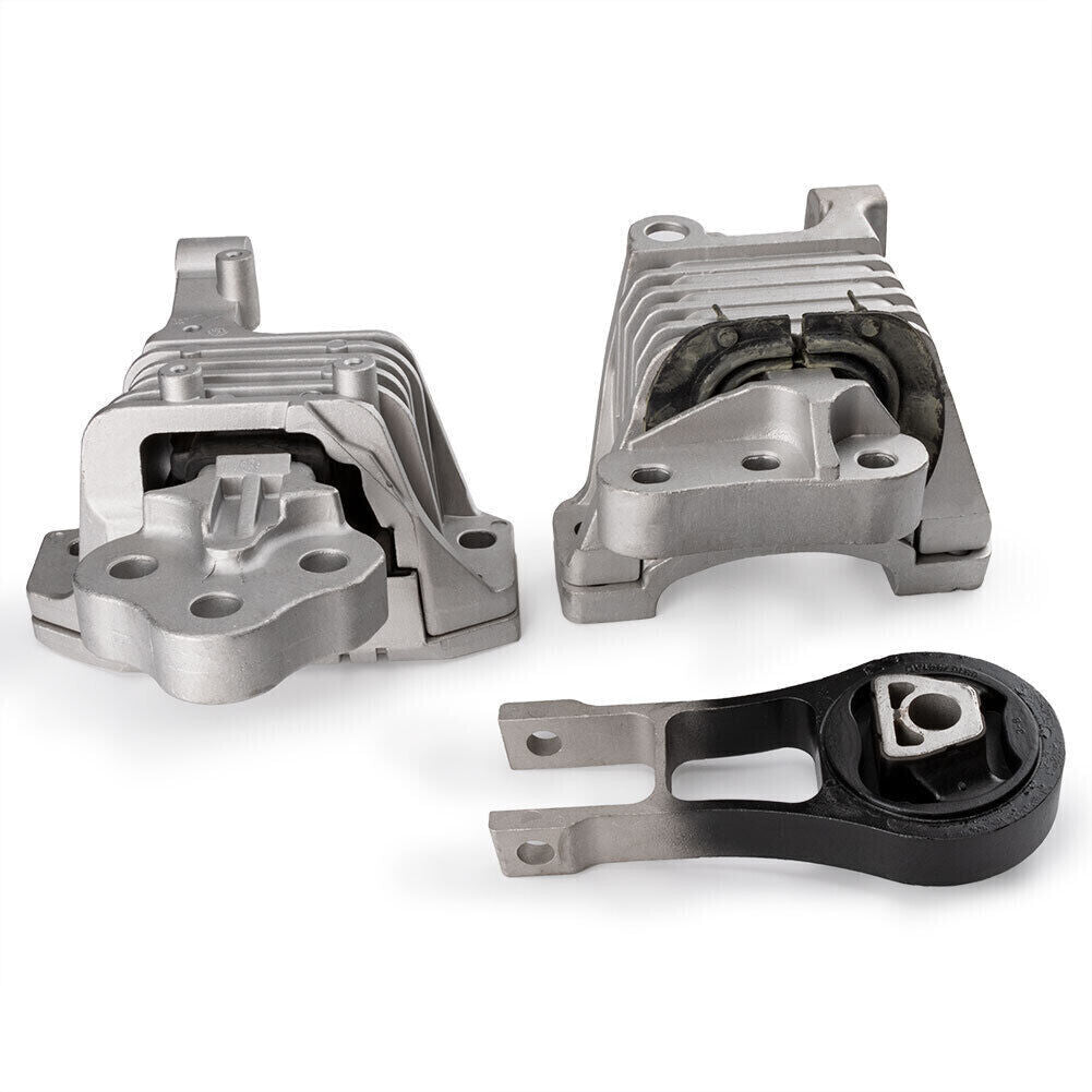 3PCS Engine Motor Transmission Mount Set for Jeep Cherokee for Chrysler 200 2.4L