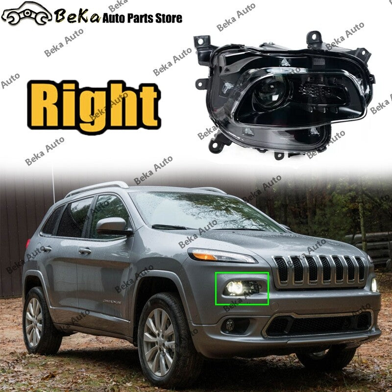 for Jeep Cherokee 2014 - 2018 Right Fog Light Front Bumper Light Assembly