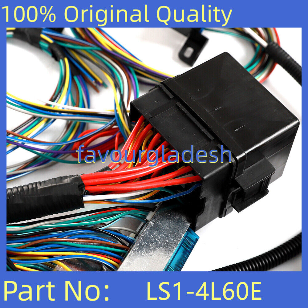 Standalone Engine Wiring Harness 4.8 5.3 6.0 For LS1 Engine w/4L60E DBC 1997-06