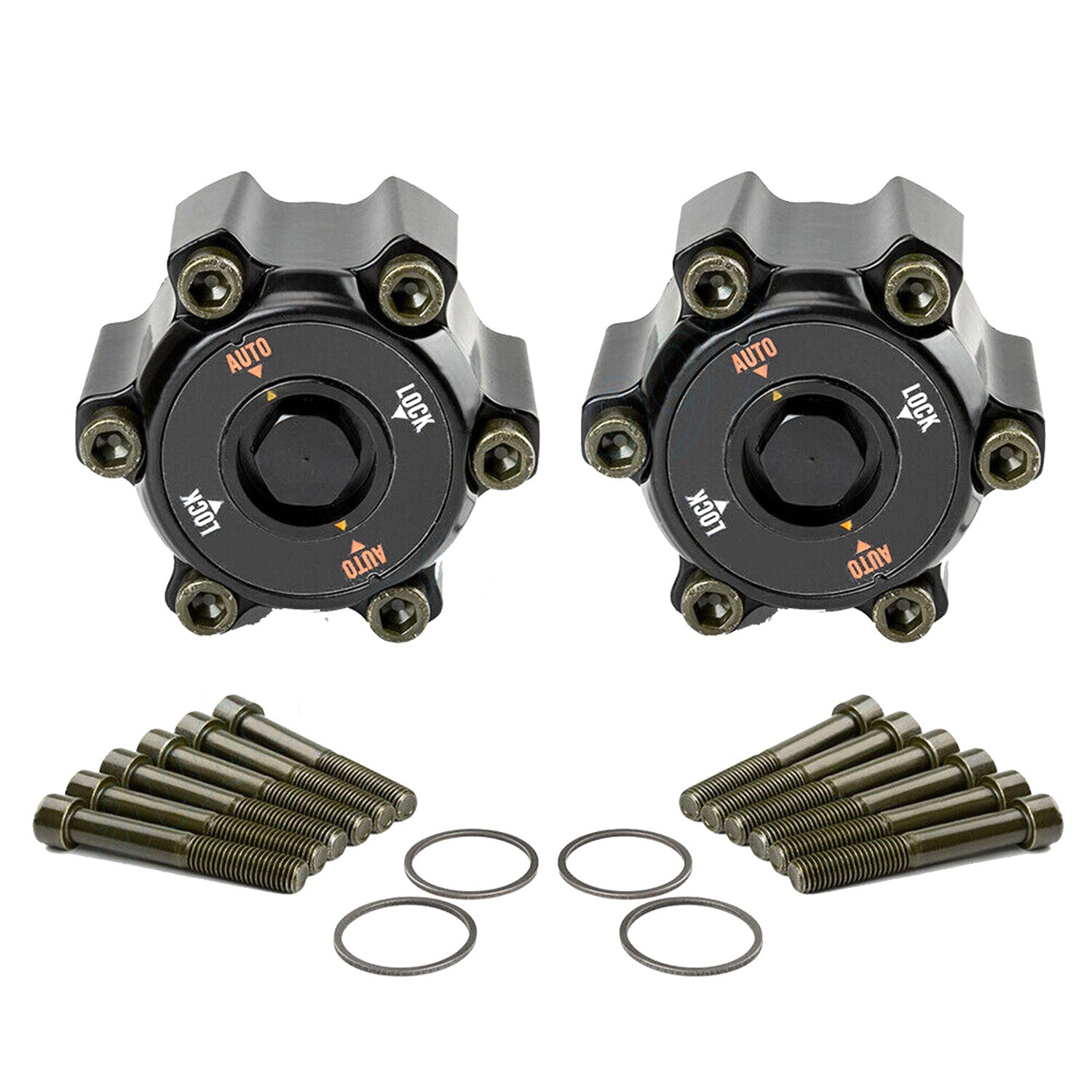2PCS Auto Wheel Hub Lock 40250-VB200 Replacement for Patrol GU Y61 TD42
