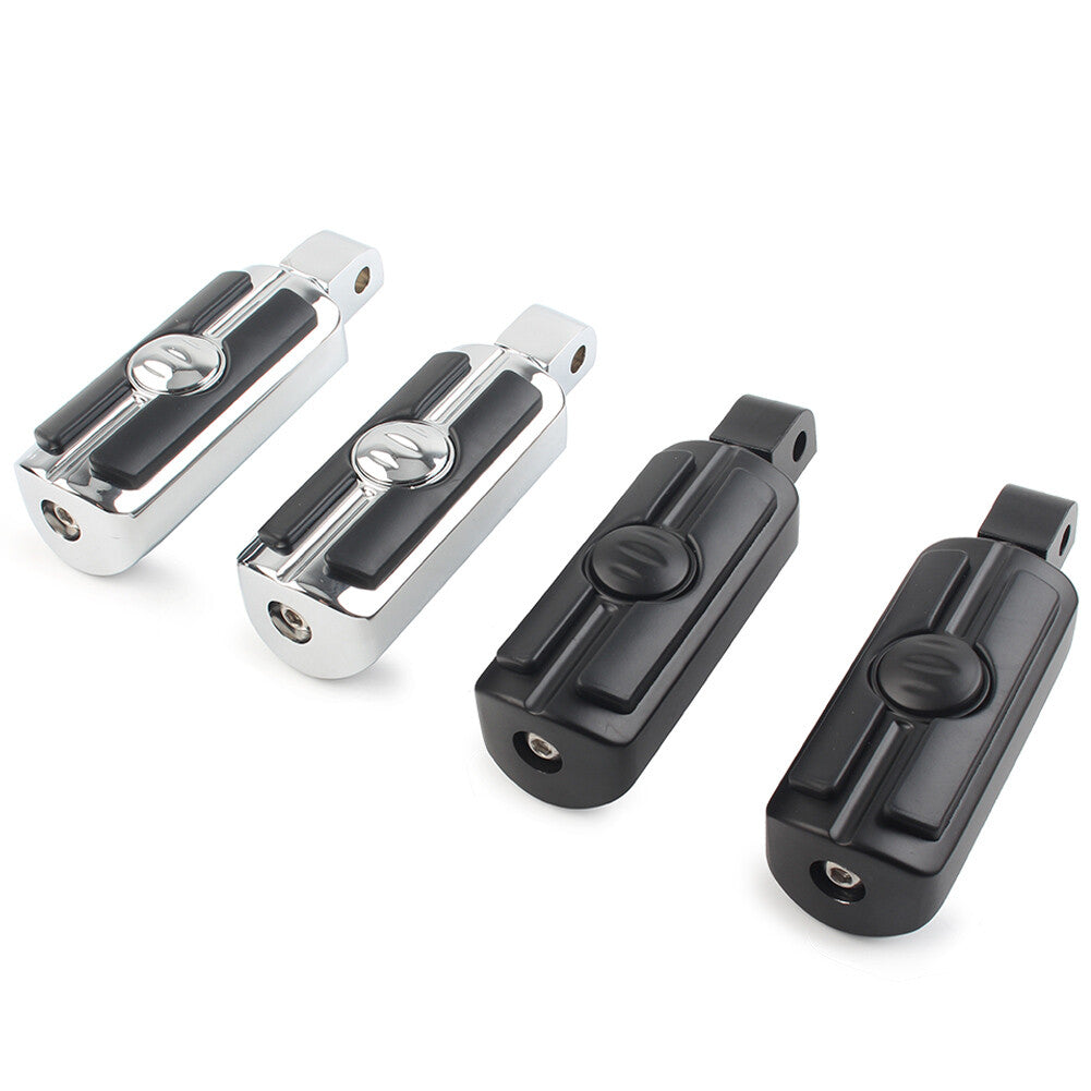 2xhintere Fu?rasten Fu?rasten Fu?rasten Pedale f¨¹r for Honda VTX 1800 2002-08 Chrome