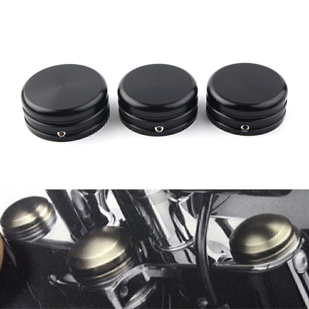 for Harley Sportster 883 Iron Low XL883L Motorcycle Upper Fork Stem Nut Cover