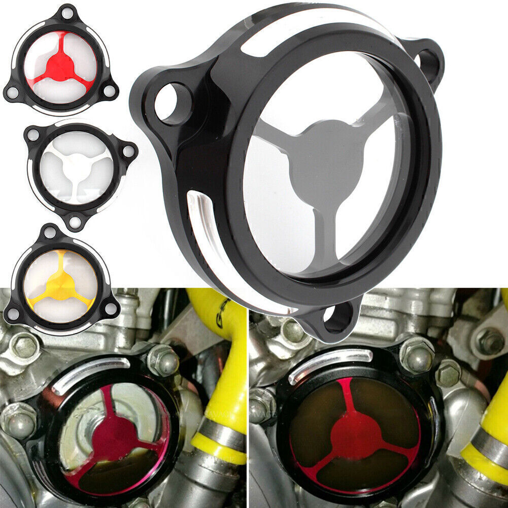 Fit for SUZUKI DRZ400 DRZ 400S DRZ 400SM DRZ400E 2021 White Engine Oil Filter Cover