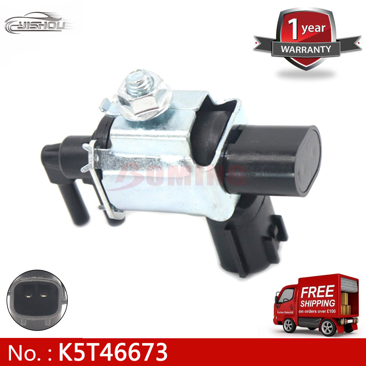 Solenoid valve K5T46673 is suitable for 2001-2015 for Nissan Altima Forntier Maxima Murano NV 6