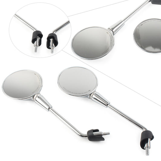 Rearview Side Mirrors Fit Vespa GTS GTV 125 200 300ie Sprint Primavera150 Chrome