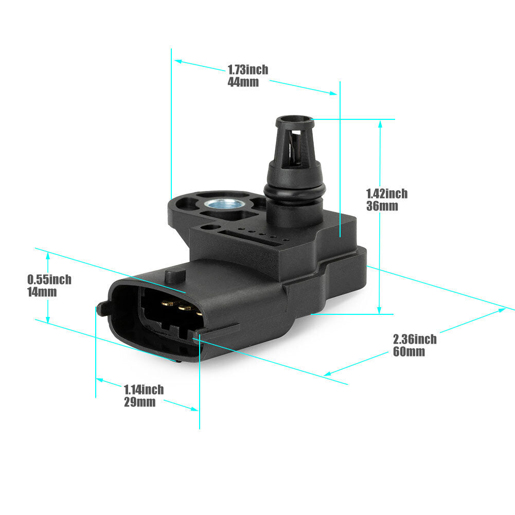 Mass Air Flow Sensor for Chevrolet for Cruze L4 1.4L 12-15