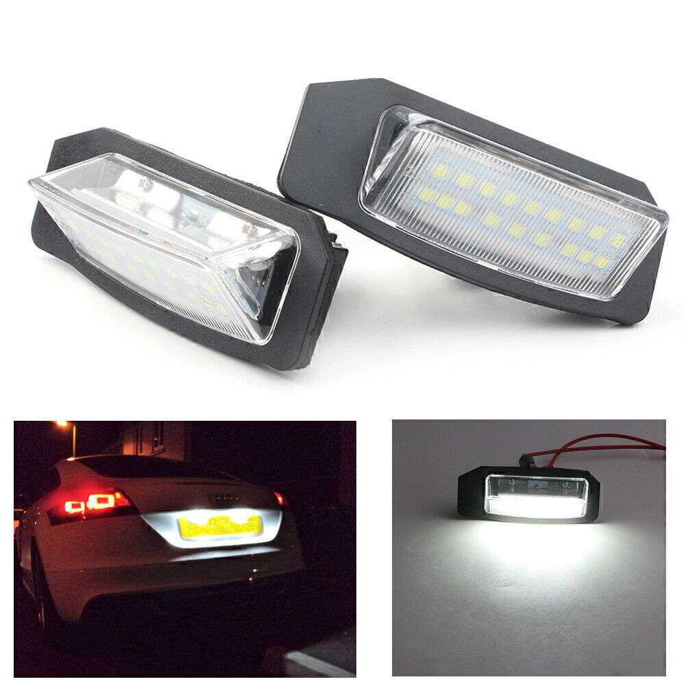 2Pcs LED License Plate Light Fits for Mitsubishi Outlander 2006-2021 / EX 2007-2017
