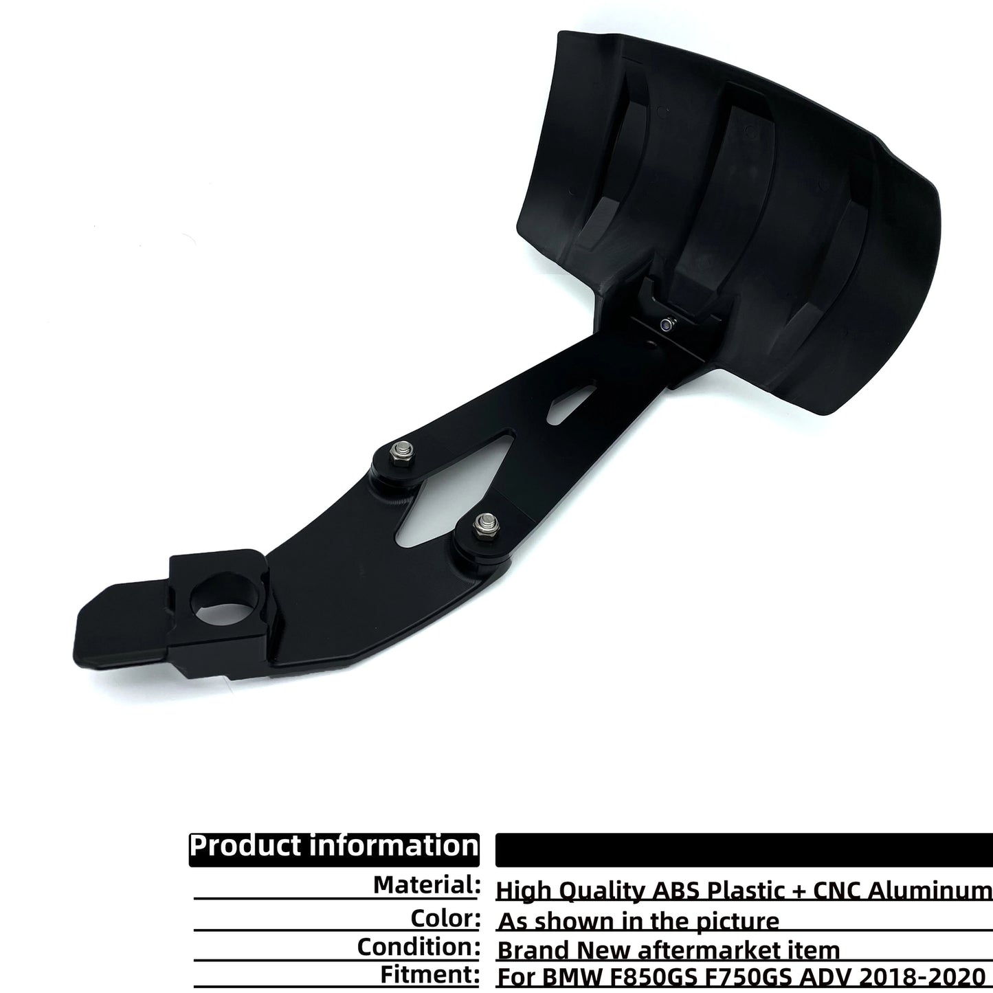 Rear Fender Mud Mudguard Mudflap Guard Cover for BMW F850GS F750GS ADV 2018-2020