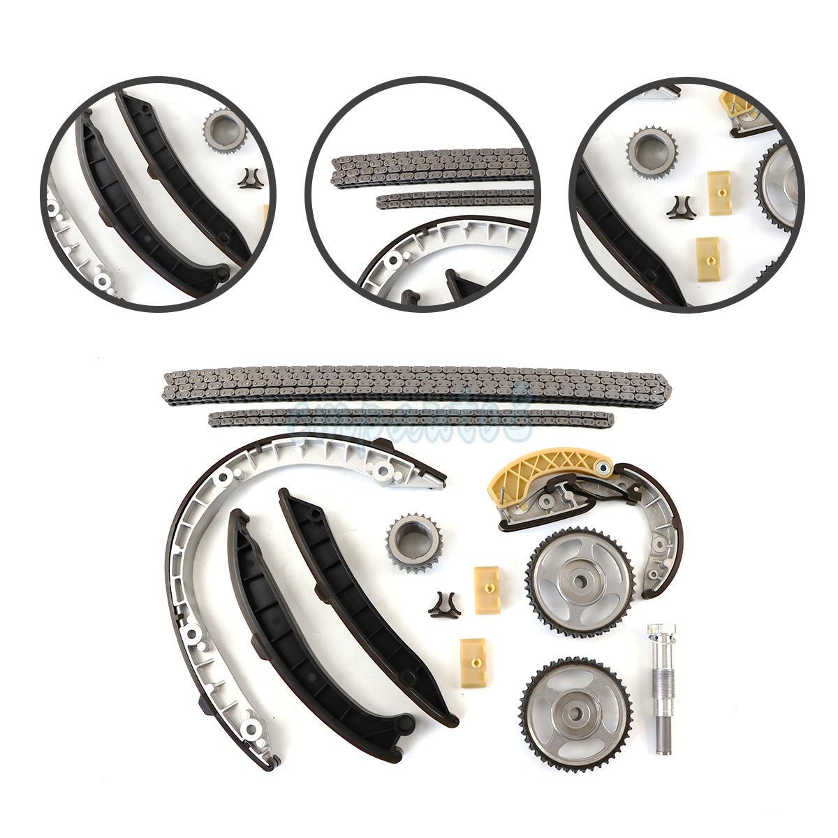 Engine Timing Chain Tensioner Guides Kit fit for Porsche for Panamera 970 3.6L V6 M46 US
