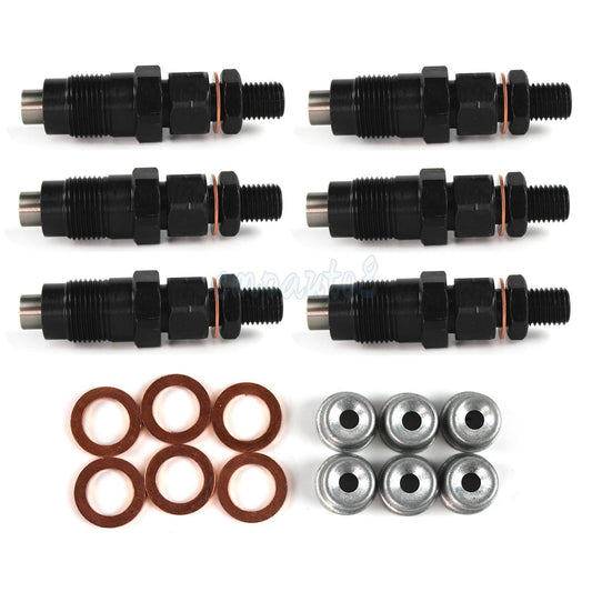 Fuel Injector Set Fit for Nissan Patrol GU Y61 TD42 TD42T Engine Injector 6pc US