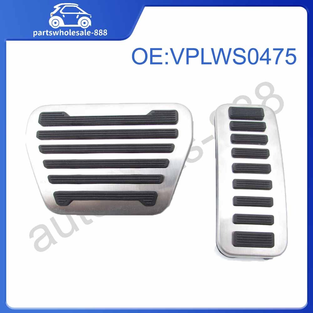 Set Sport Pedal Pad Covers Fit for Range Rover 2013-19/ for Range Rover Sport 2014-19