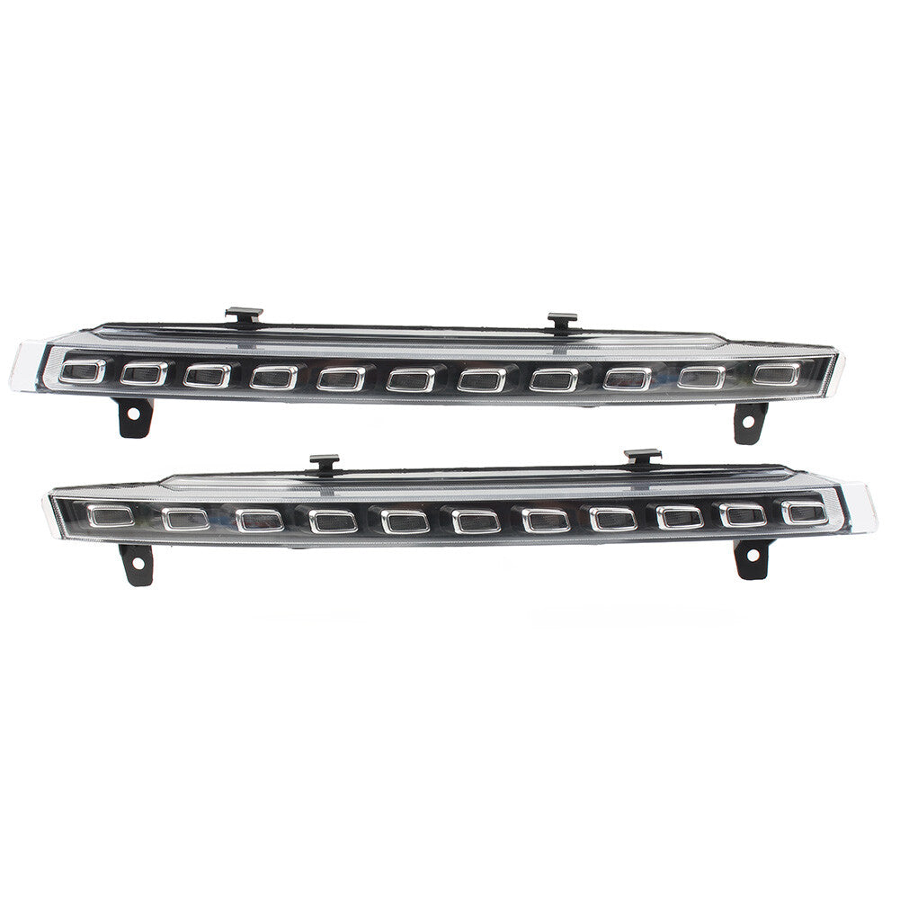 Daytime Running Light for Audi Q7 2010-2013-2015 DRL Turn Signal Fog Lamp LED