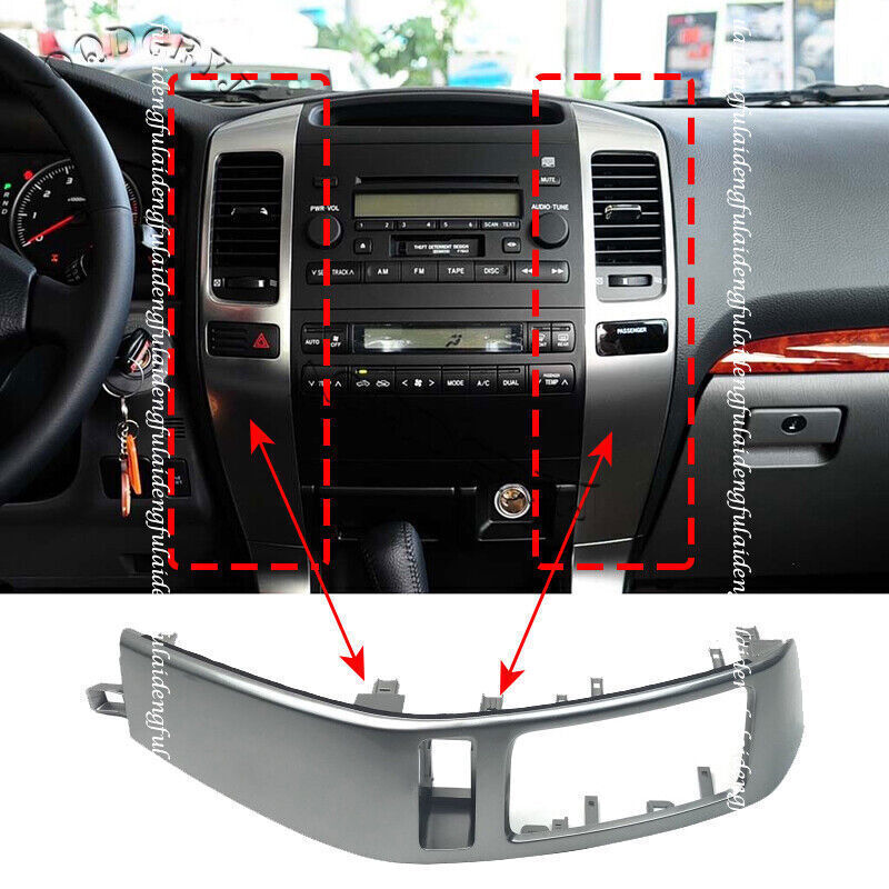 for Land Cruiser Prado 2003-2009 OE Instrument Air Vent Finish Panel Garnish RL