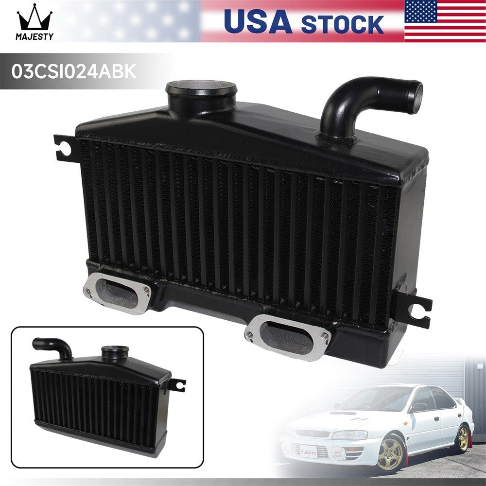 100mm Top Mount Intercooler for Subaru Impreza WRX STI GC8 EJ20 Turbo 96-00 BK