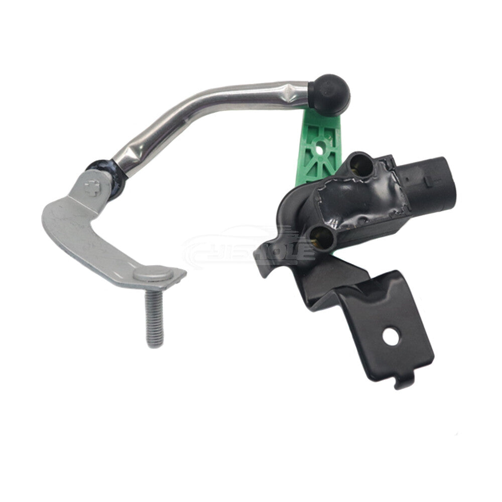 The front right headlight level sensor is applicable to for Volkswagen for Golf 2010-2013, for Tiguan 12-18 CC, and for Audi Q3.
