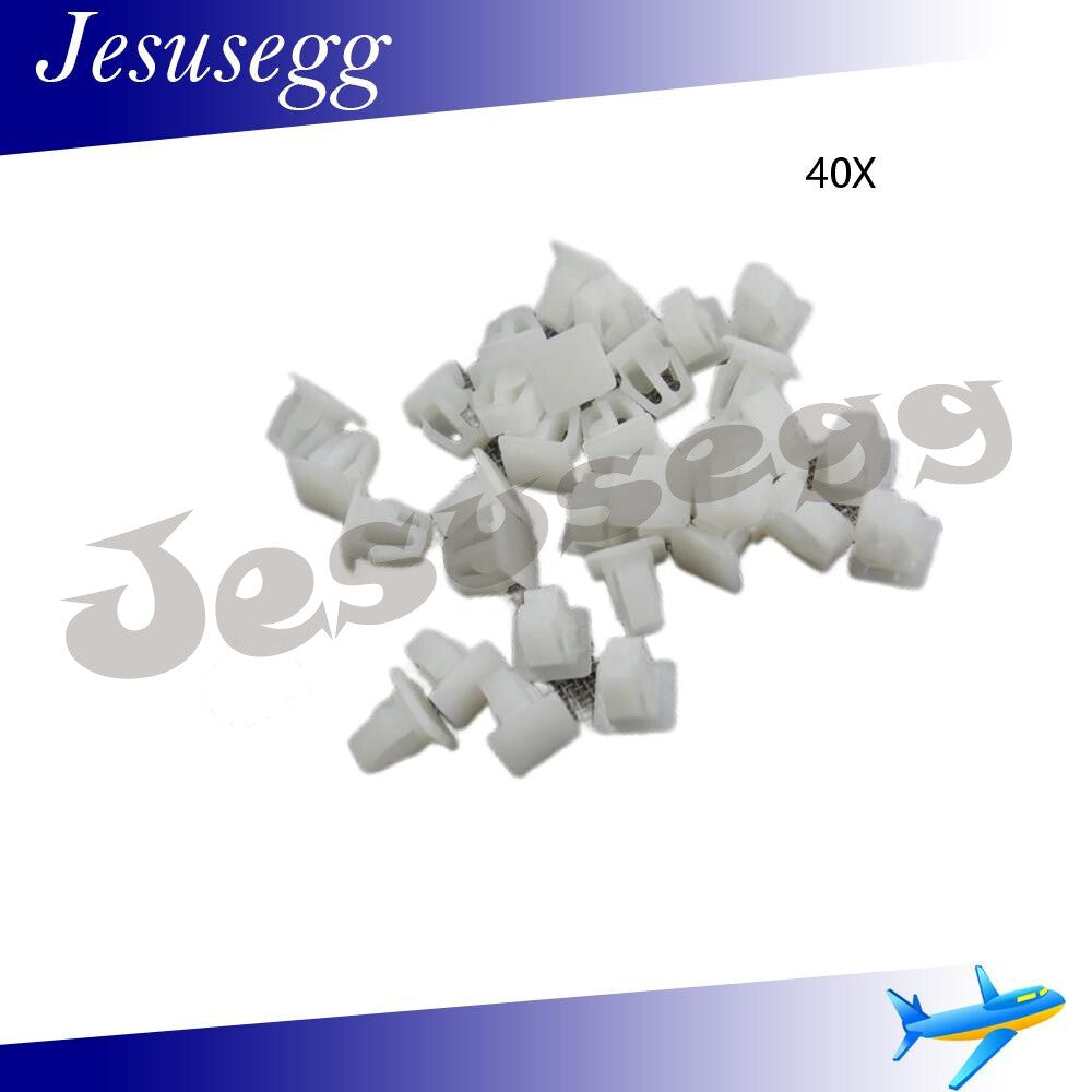 40Pcs Door Body Side Moulding Clips Fasteners Replacement for Accord for Acura CL