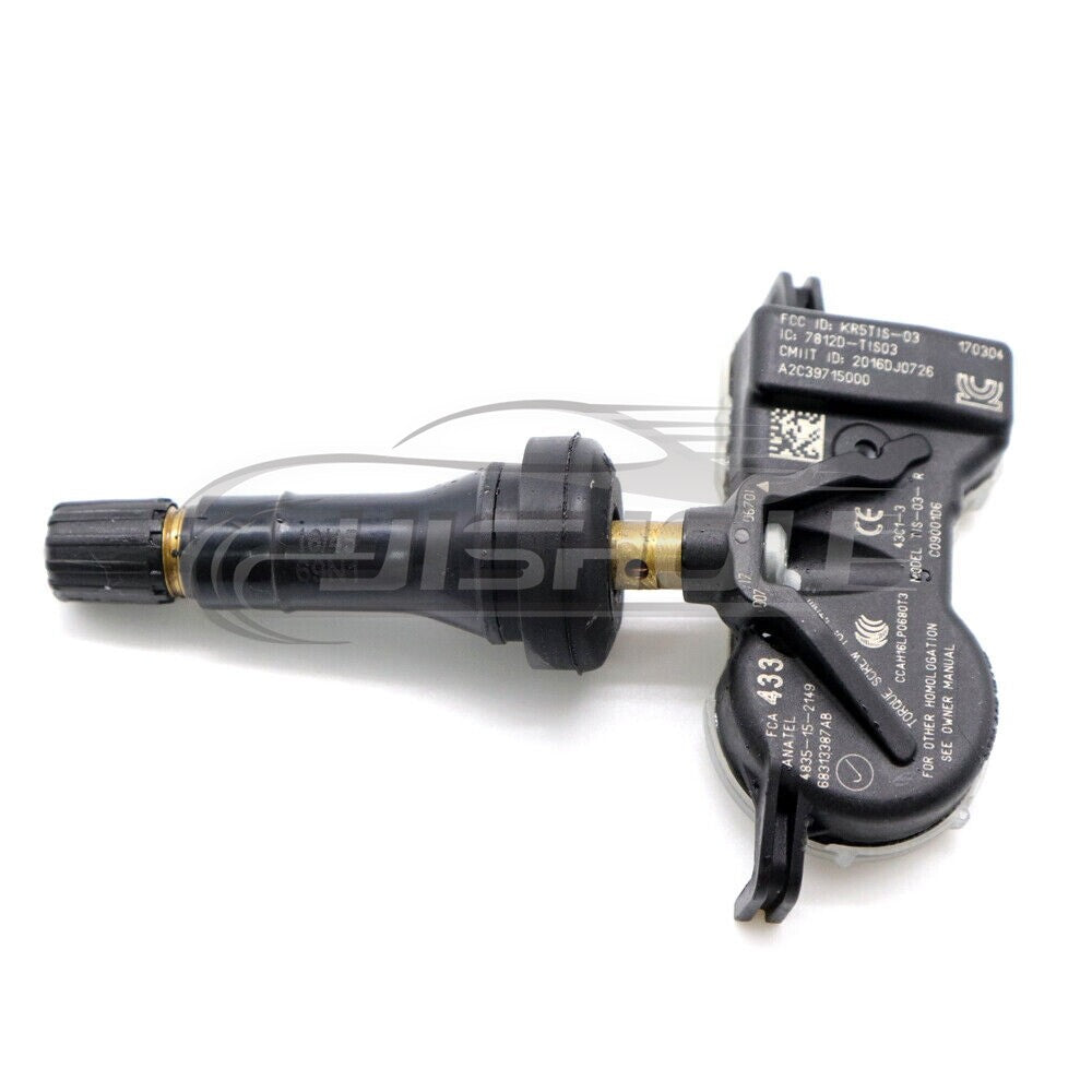 New TPMS Tire Pressure Sensor 68313387AB for CHRYSLER for JEEP for Dodge 433MHz 4pcs