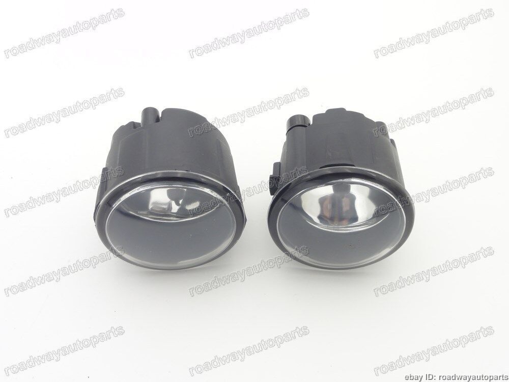 2pcs Front Bumper Fog Lights Driving Lamps+Bulbs for Nissan X-Trail 2007-2013
