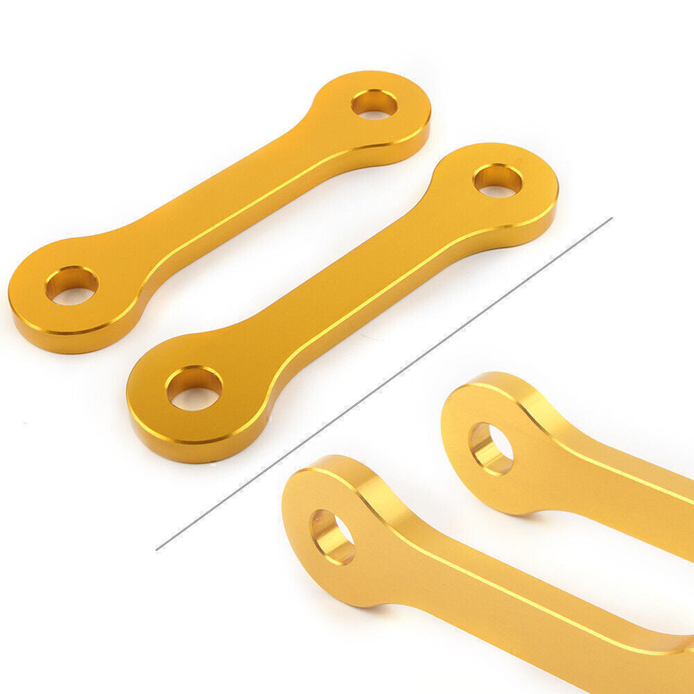 Gold Lowering Links Kit for SUZUKI DRZ400E /S DRZ400SM 2001-2020 Suspension Drop
