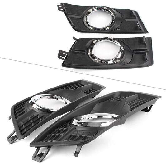 Front LeftRight Fog Light Cover For Fit 2010-2016 for Cadillac SRX 2pcs/set