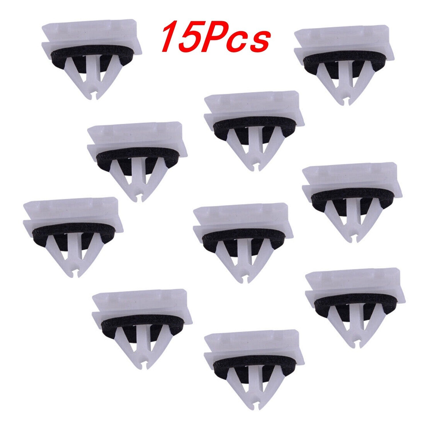 15pcs Rocker Moulding Clips With Sealer 15127746 Fit For GM for Buick for Chevrolet for GMC