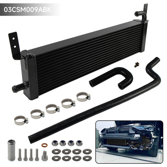 Aluminum Enlarged Radiator Kit for Audi B9 B9.5 RS4 RS5 EA839 2018-2023 Black