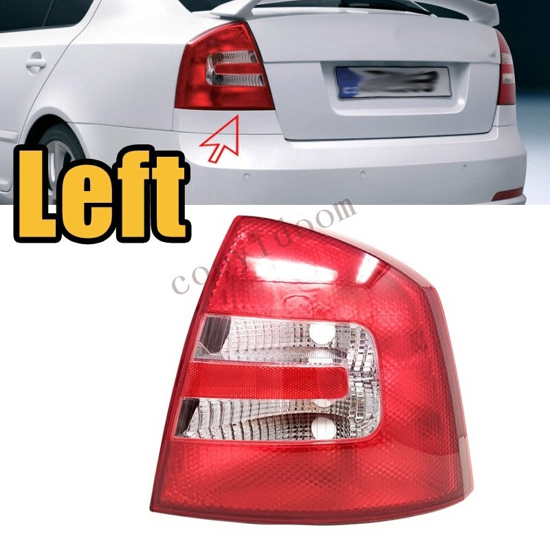 Left Side Rear Lamp Tail Light for Skoda Octavia A5 RS Sedan 2005 2006 2007 2008