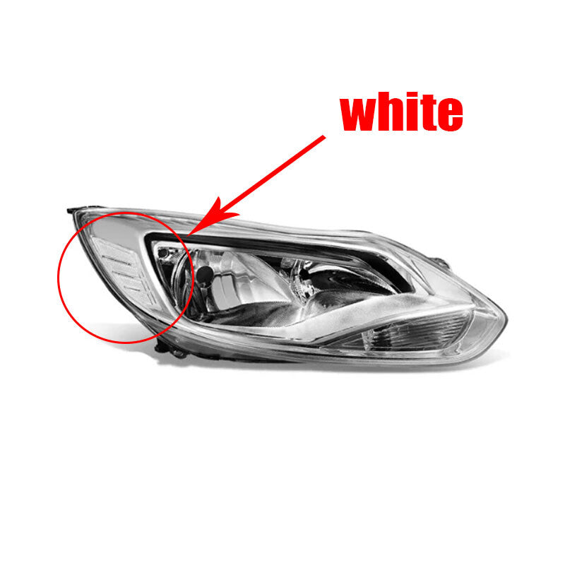 1 piece for 2012-2014 for Ford Focus right chrome clear corner headlight
